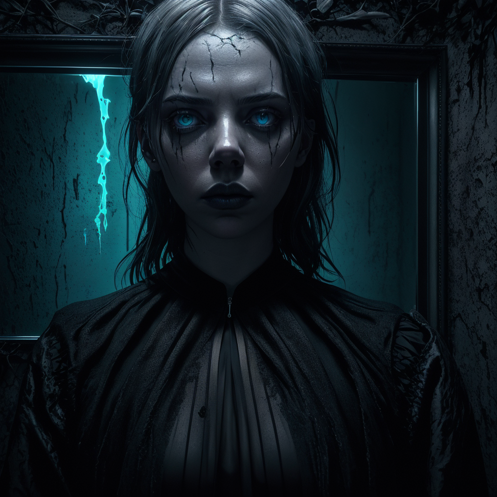 scarlett johansson horror in a room with a mirror