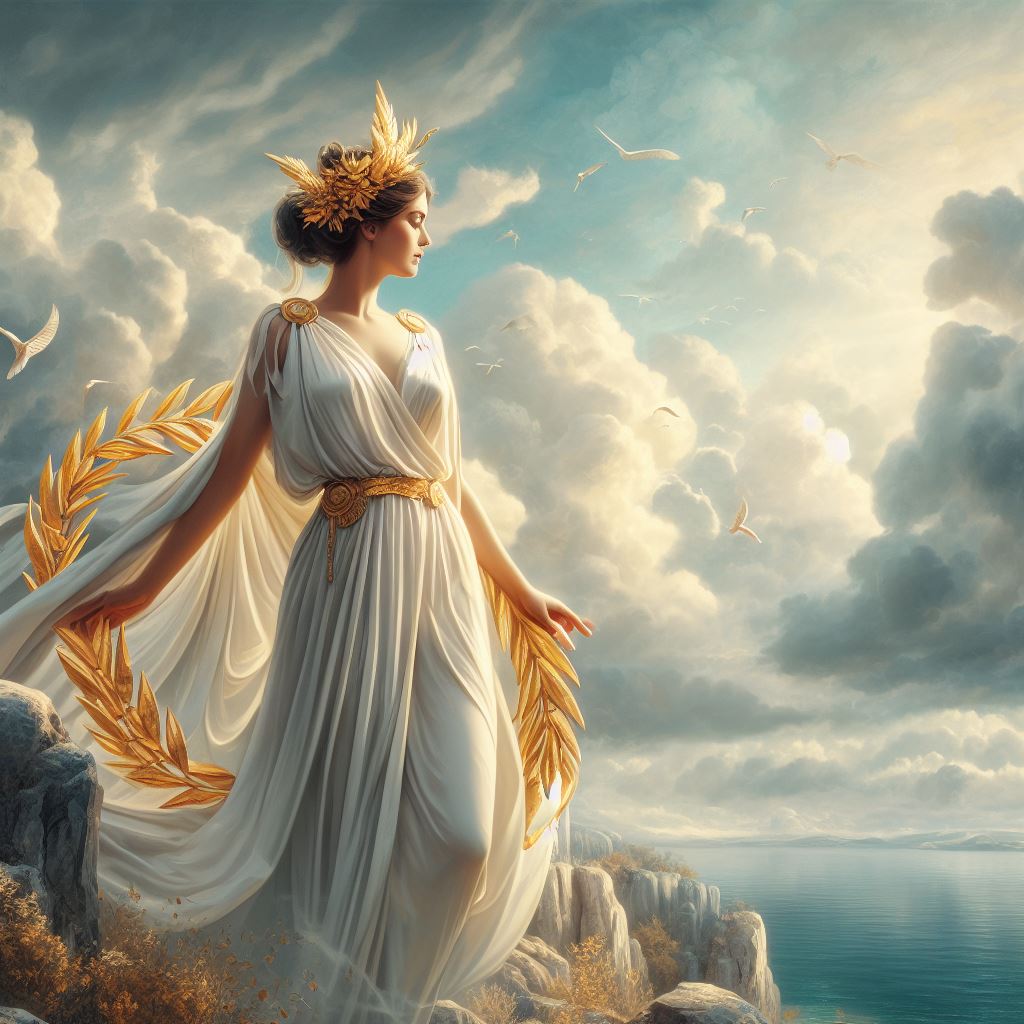 female Greek goddess
