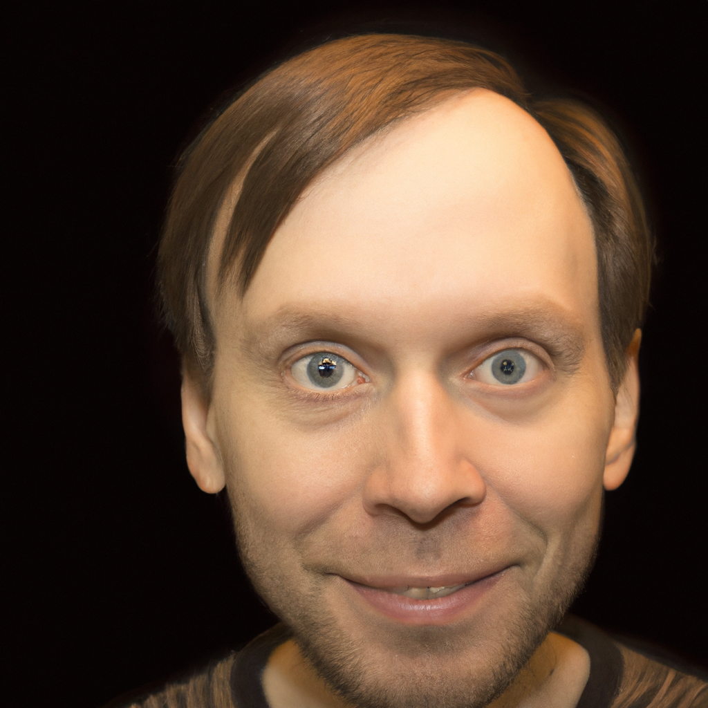 Create a hyper realistic image of a person. They should be fit, look like a model, smiling and be in their 30s.